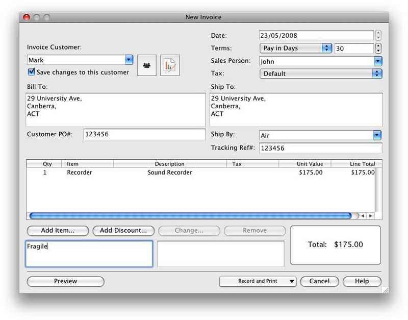 Invoice and quote software for mac download